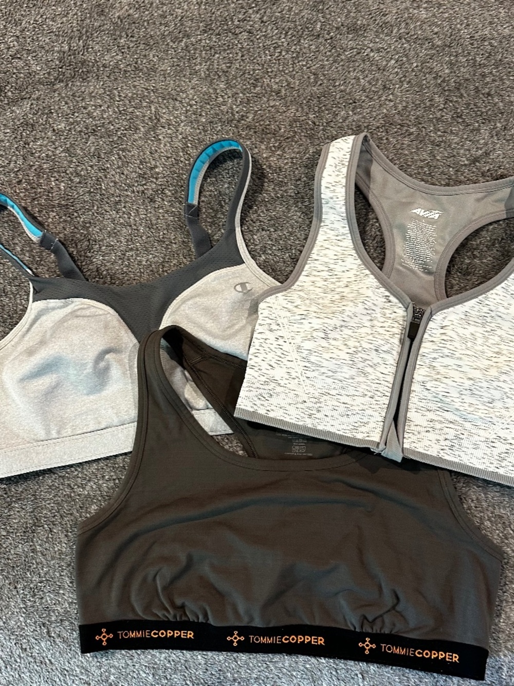 Bundle of 3 sports bras